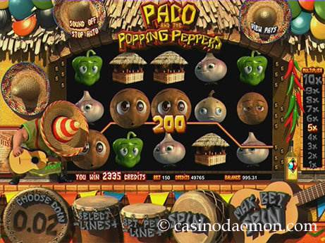 Paco and the Popping Peppers slot