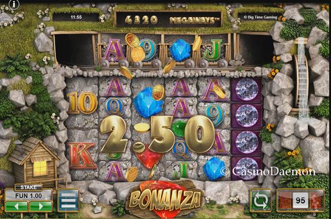Regular win at Bonanza Megaways™
