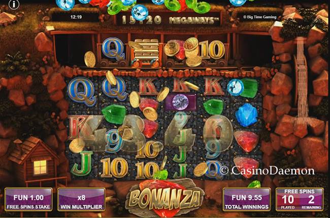 Free Spins in Bonanza Megaways™