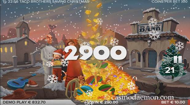 Taco Brothers Saving Christmas slot