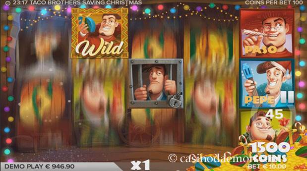 Taco Brothers Saving Christmas slot