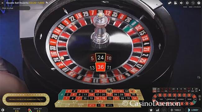 Double Ball Roulette
