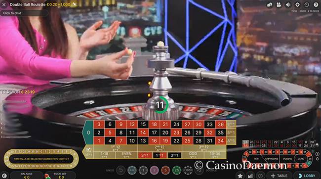 Double Ball Roulette