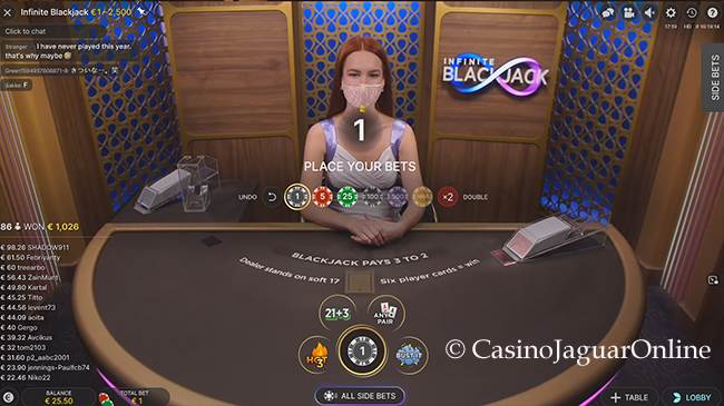 Infinite Blackjack