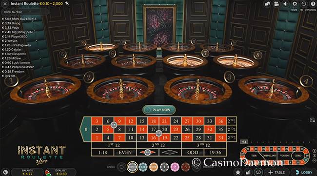 Instant Roulette
