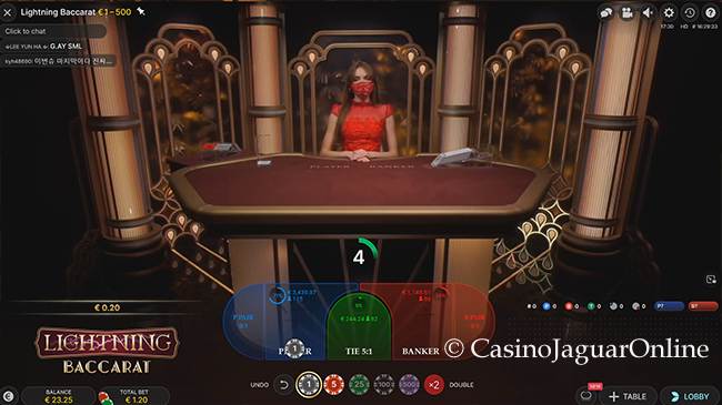 Lightning Baccarat