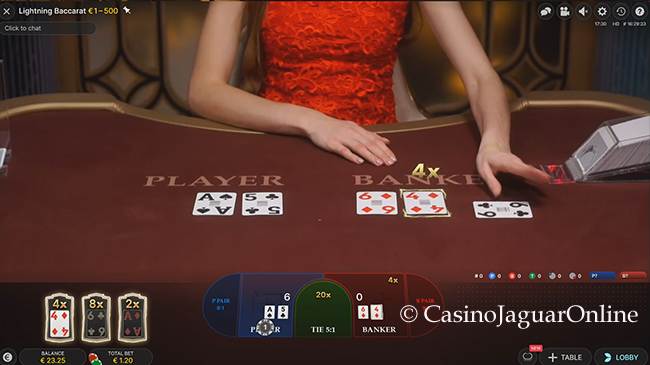 Lightning Baccarat