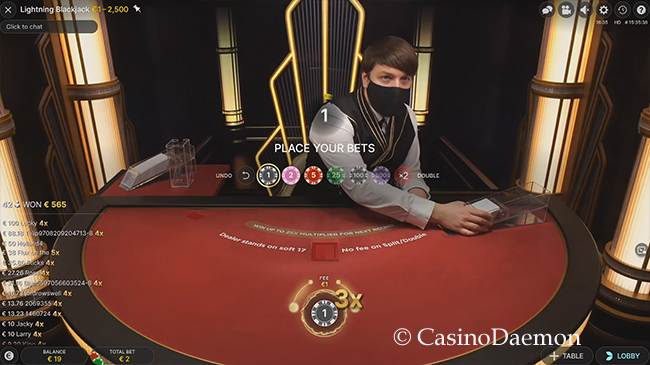 Lightning Blackjack