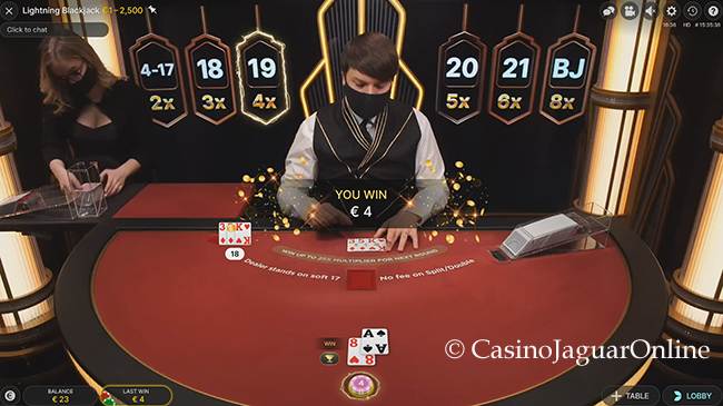 Lightning Blackjack