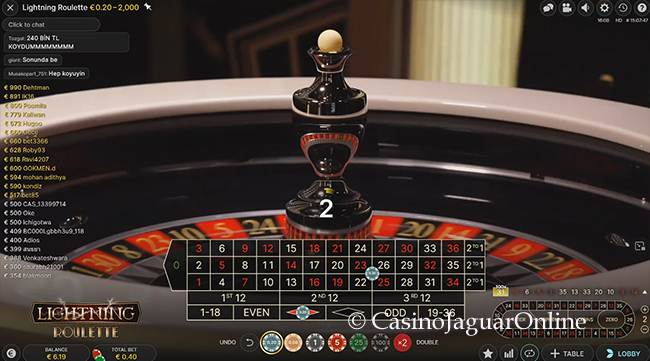 Lightning Roulette