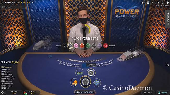 Power Blackjack