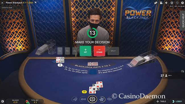 Power Blackjack
