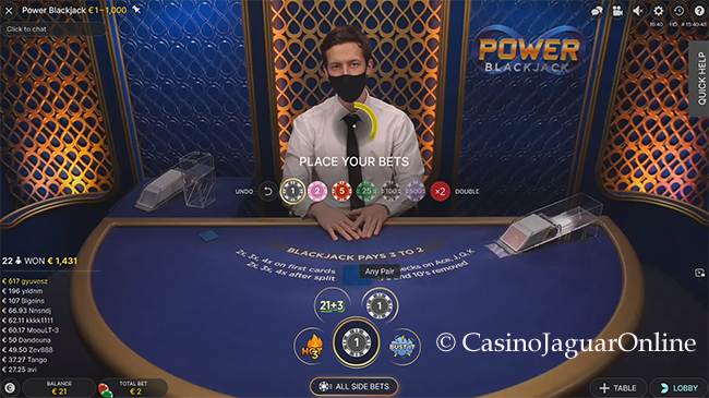 Power Blackjack