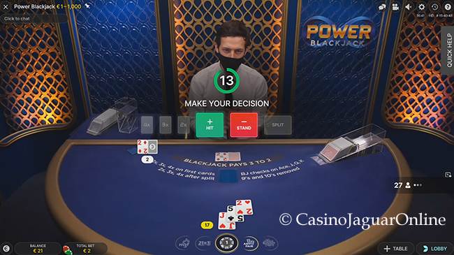Power Blackjack