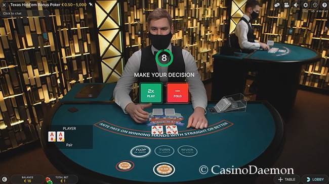 Texas Hold'em Bonus Poker