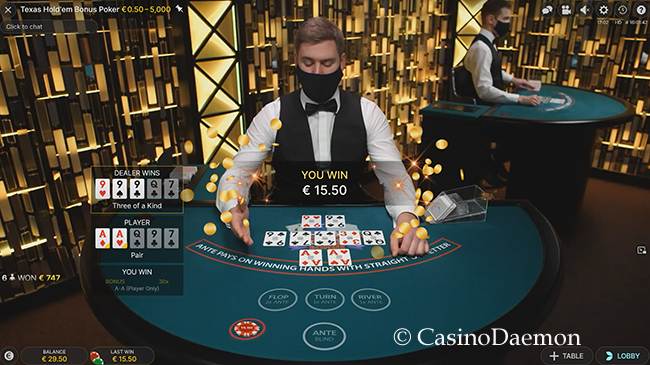 Texas Hold'em Bonus Poker