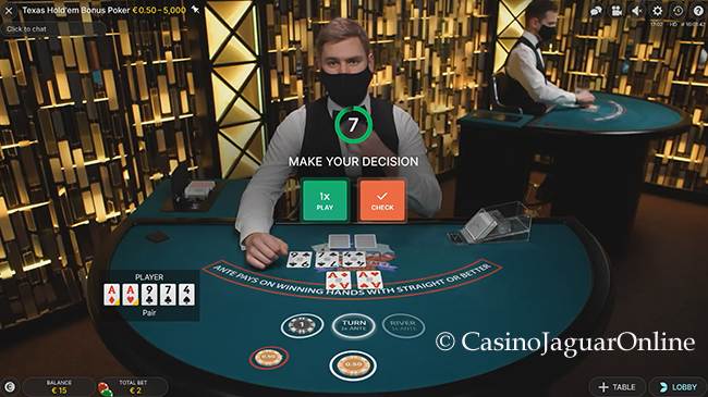Texas Hold’em Bonus Poker