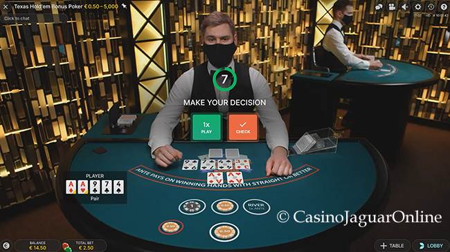 Texas Hold’em Bonus Poker