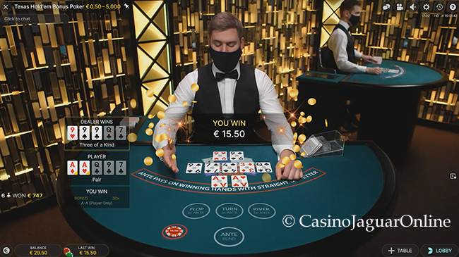 Texas Hold’em Bonus Poker