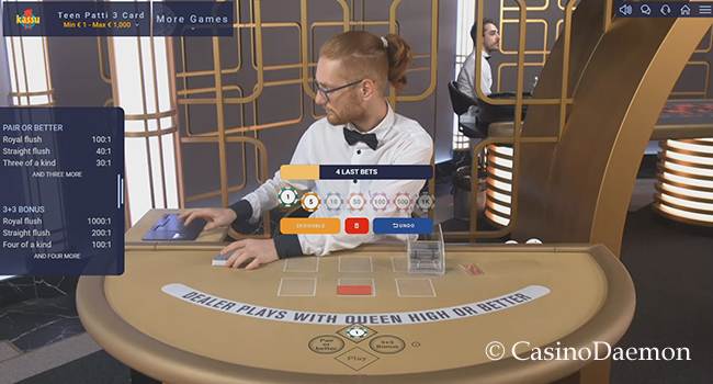 Teen Patti Bets