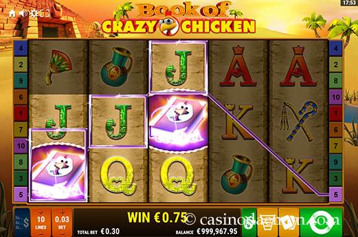 Book of Crazy Chicken slot