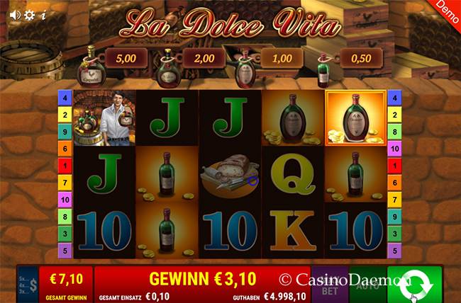 Freispiele bei La Dolce Vita Slot