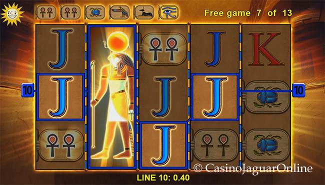 Tiradas gratis de Eye of Horus
