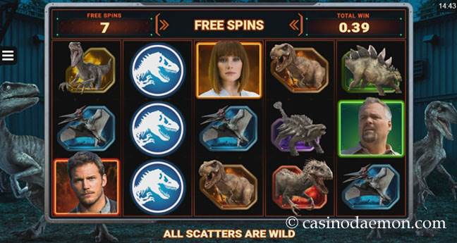 Jurassic World slot