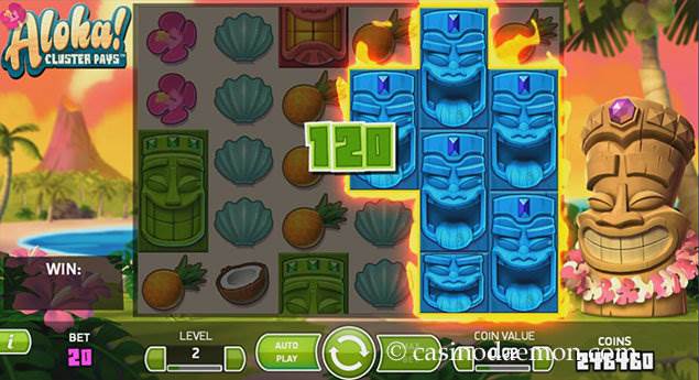 Aloha Cluster Pays Slot