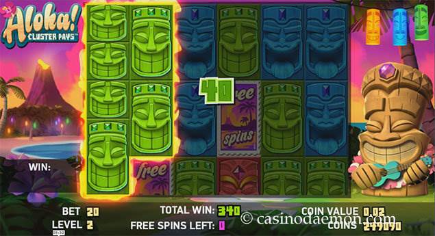 Aloha Cluster Pays Slot
