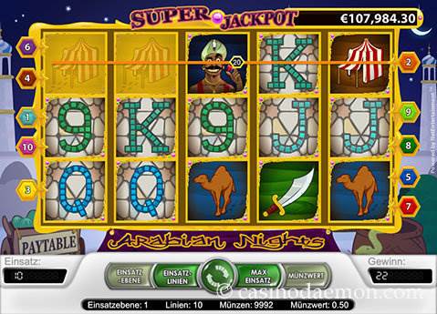 Arabian Nights Slot