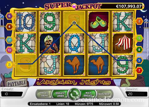 Arabian Nights Slot
