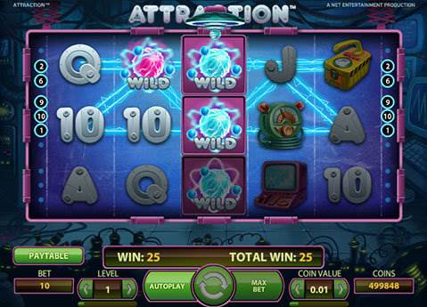 Attraction slot