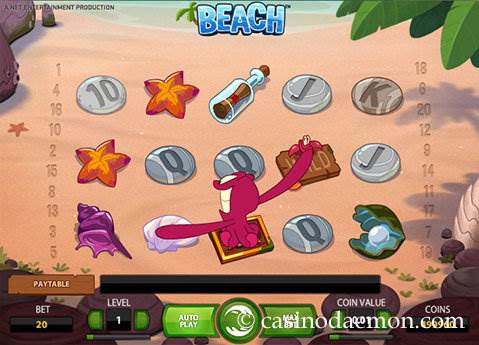 Beach slot