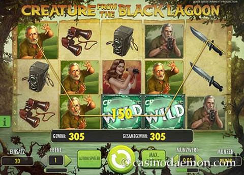 Creature From the Black Lagoon Slot