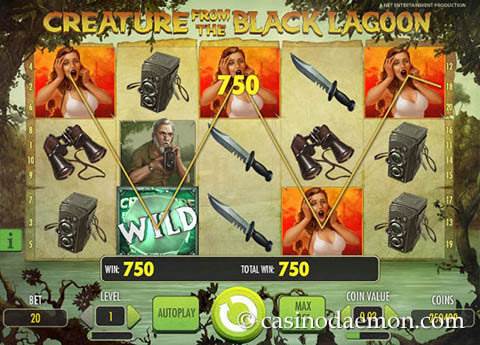 Creature of the Black Lagoon slot