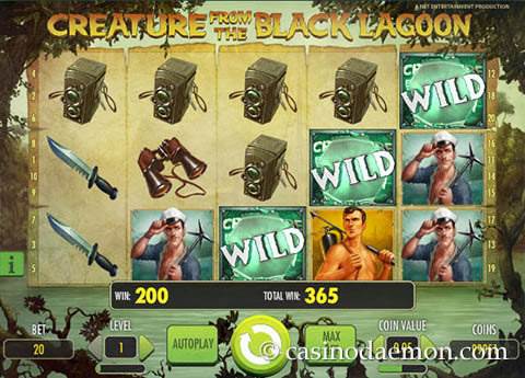 Creature of the Black Lagoon slot