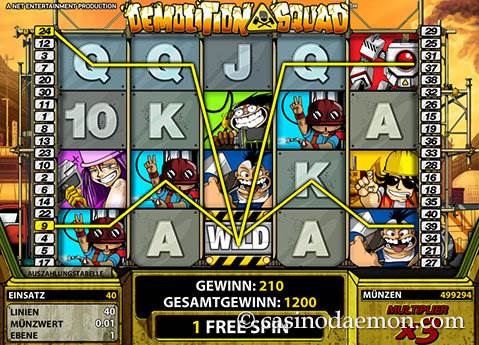 Demolition Squad Slot