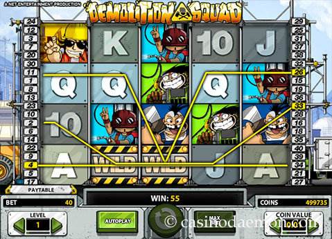 Demolition Squad slot