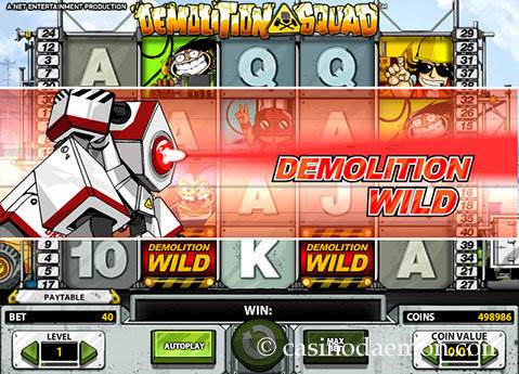 Demolition Squad slot