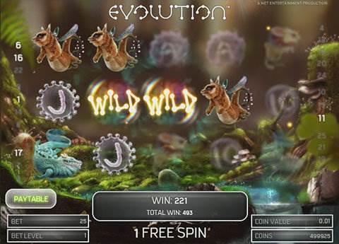 Evolution slot
