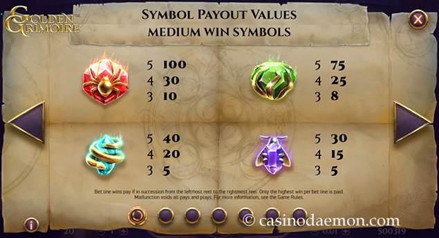 Golden Grimoire slot