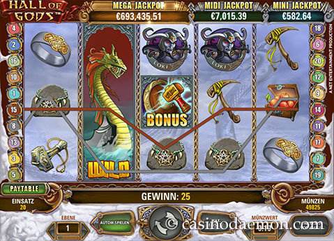 Hall of Gods Slot