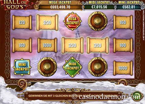 Hall of Gods Slot