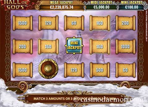 Hall of Gods slot