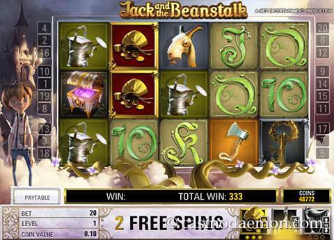 Jack and the Beanstalk slot