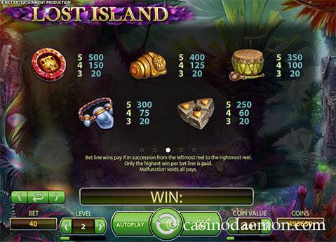 Lost Island slot