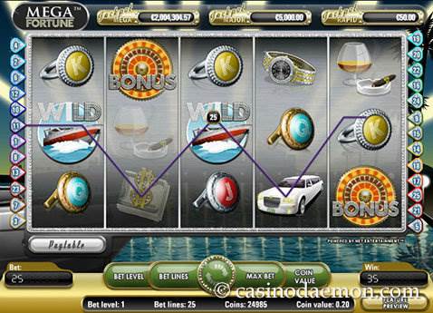 Mega Fortune slot