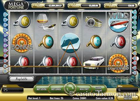 Mega Fortune slot