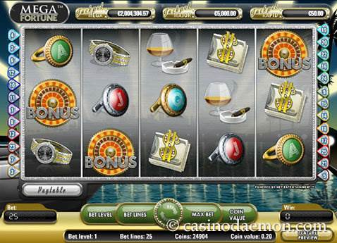 Mega Fortune slot